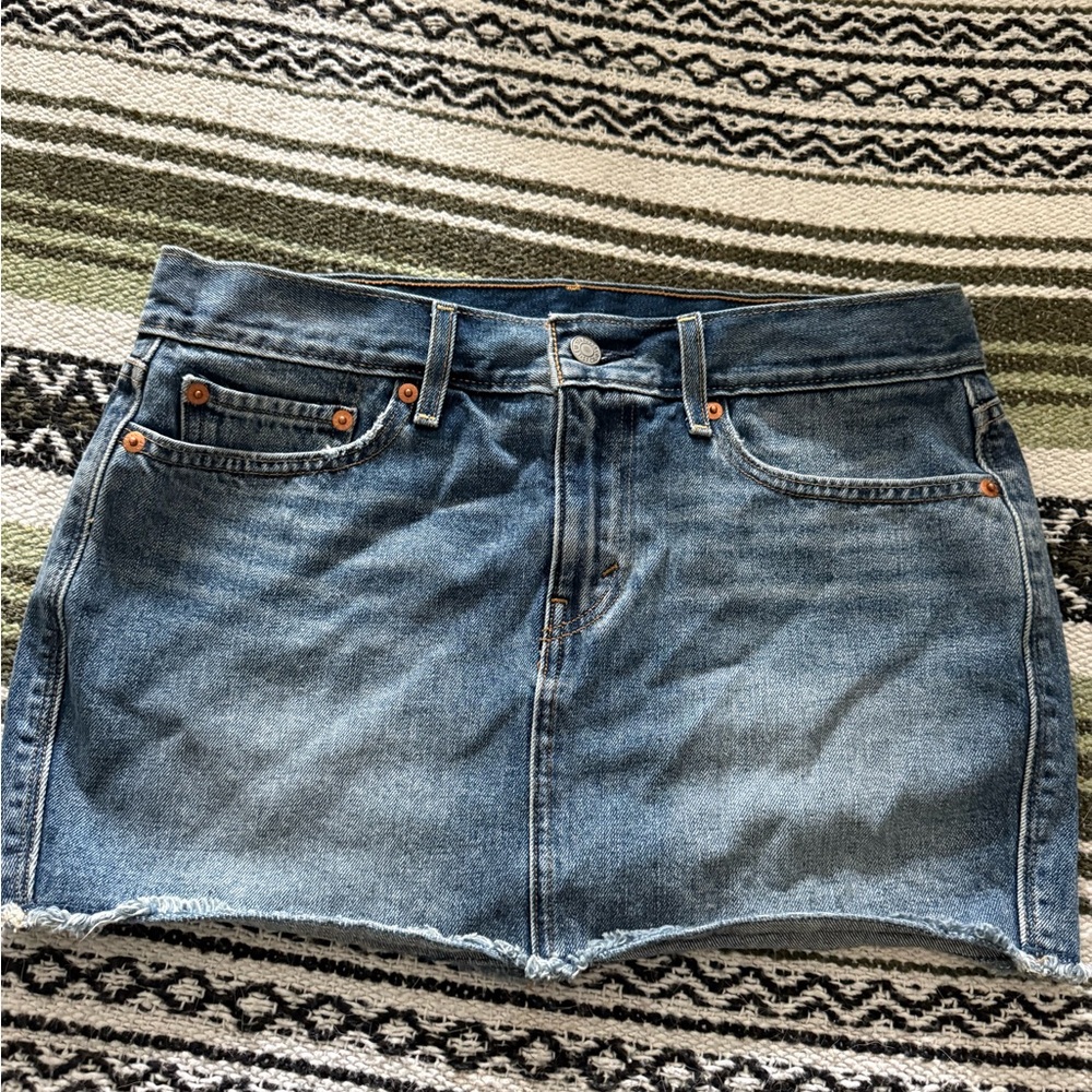 Levi’s Denim Blue Mini Skirt